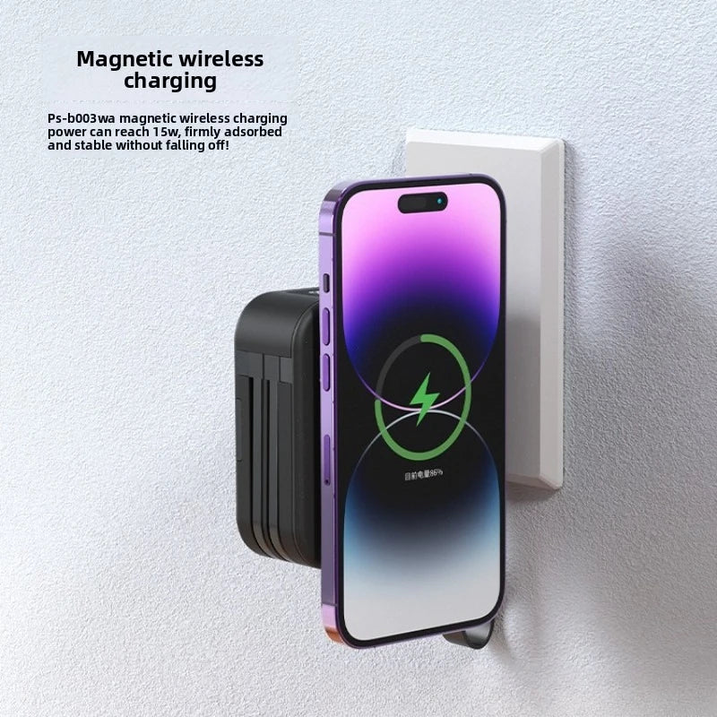 10000 Mah Multifunctional Magnetic Wireless Power Bank 22.5W Fast Charging