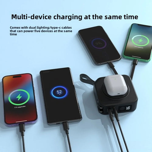10000 Mah Multifunctional Magnetic Wireless Power Bank 22.5W Fast Charging